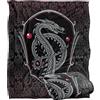 LOGOVISION House Of The Dragon Dragon Frame Coperta super morbida al tatto setoso - 152 x 127 cm