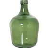 Alexandra House Living Vaso in vetro riciclato verde vetro 25 x 25 x 38 cm