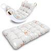 Totsy Baby Cuscino da pavimento bambini 60x120 cm - tappetino neonati grande per palestrina e arco montessori tappeto gioco neonato gattonamento morbido bebe materassino Grigio