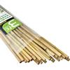 Mininfa Canne di bambù naturale, 90 cm, paletti da giardino ecologici, supporti per piante rampicanti per pomodori, alberi, fagioli, confezione da 25