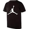 Nike T Shirt Manica Corta Bambino Jordan Nera