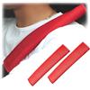 Adunsiaoto Coprire La Cintura Di Sicurezza Dell'auto, Cuscinetti per Cinture Di Sicurezza per Auto Morbidi E Confortevoli, Coprire La Cintura Di Sicurezza Universale per Bambini E Adulti(Rosso)