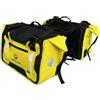 UROUK Borse Laterali Moto Impermeabili 60l (30l*2) Borse Da Sella Per Moto Morbide Universali Paramotore Adatto Alla Maggior Parte Dei Portamoto (giallo)