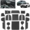 BSTW Compatibile con Honda HR-V III 2022 2023 2024 2025 Tappetini Antiscivolo per Honda HRV Hybrid Tappetini in Gomma per Console Centrale, Porta Bicchieri, Scanalatura Porta (Bianco)