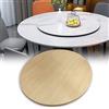 Generic Grande piatto girevole in legno Lazy Susan a 360°, vassoio da portata da 50 100 cm, nessuna installazione necessaria, perfetto per cene di famiglia e hotel, finitura in legno naturale