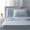 domus&trend - Completo Letto Matrimoniale KingSize con Lenzuola Matrimoniali Cotone Percalle 270x300 + 1 Lenzuolo con Angoli Coprimaterasso Sotto 200x200x30 + 2 Federe Cuscino Letto 50x80
