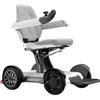 Generico Wimed - Carrozzina pieghevole elettrica per invalidi mod. Robooter X40. Sedia a rotelle con chiusura automatica, pedana richiudibile e ruotine antiribaltamento. Portata massima: 120kg