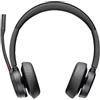 Hp Poly POLY Cuffie Voyager 4320-M certificate per Microsoft Teams + dongle BT700 + supporto per ricarica