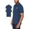 Lotto Polo da uomo, set da 2 pezzi, taglia L-5XL, polo a maniche corte, in cotone, con logo ricamato, polo in 2 colori, Blu, 5XL