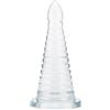 BDSMAGE Plug anale gigante, Diametro 9 cm, Plug Anali Sexytoysys Donne Uomo, Plug Anale-Dilatatore Butt Plug Per Adulti Sextoy, Sex Toys per coppie principianti professionali (Trasparente)