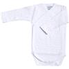 BABIDU Body Neonato a Maniche Lunghe 100% Cotone con Stampa Stelle e Chiusura ad Incrocio, Body Neonato e Prematuro, Tessuto Morbido e Ipoallergenico per Pelli Sensibili, Abbigliamento Unisex