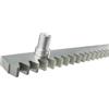 NICE AUTOMATION Cremagliera zincata M4 1mt 30x10x1005 asolata con distanziali