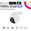 EZVIZ H80X Telecamera Wi-Fi con Dual lente panoramica e inclinabile con audio bidirezionale,colorful