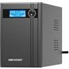 Hikvision DS-UPS2000.Ups con potenza 2000VA/1200W. Forma d'onda Pseudosinusoidale,Dim. 345x122x192
