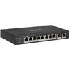 HiLook Switch NS-0310P-60. Value series 10 porte unmanaged 8 PoE 100Mbps 60W+ 2 uplink Gbps