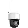 HiLook PTZ-N2C200M-D/W.Telecamera Mini PT 2 Mpx, Hybrid Light,Wi-Fi,supporta SD,Audio bidirezionale.