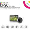 EZVIZ CS-DP2C.Spioncino Digitale Wi-Fi,audio bidirezionale,slot SDCard,Display 4,3 col. argento