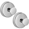 YESTARTDS 2 Pezzi Gancio Ventosa a Parete Forte Ganci a Ventosa Super Resistenti Senza Foratura Ganci a Ventosa In Acciaio Inox 304 Per Accappatoio Cappotto Strofinacci, Utensili Da Cucina Bagno