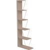 Generico Libreria in Metallo e Legno Linear cm.22x50 h.150