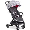 Inglesina Passeggino leggero Quid 2, Bianco (Polka Dots White), fino a 22kg, Compatto, Ottimo per Aereo