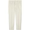 Seidensticker Studio Regular Fit Chino Pantaloni, Bianco, 58 Uomo