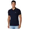 BOSS Paul Curved Logo Polo, Blu Scuro/Giallo, XXXL Uomo