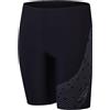 Speedo Medley Logo Jammer per Bambino, Nero/Grigio, 5-6 Anni