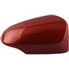 FEILIDAPARTS Calotta per specchietto retrovisore compatibile con Toyota Yaris 2012-2019 (rosso corallo, destra)