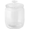 Paderno Barattolo C/Cop C/Guanizione PADERNO - Lt 2,1 Vetro PE Ø Cm 15,5 H 19,8