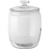 Paderno Barattolo C/Cop C/Guanizione PADERNO - Lt 8,4 Vetro PE Ø Cm 24,5 H 31,5