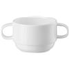 Arthur Krupp Tazza Brodo C/Maniglie Cl 25 Neve Bone China - 67101-23