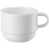 Arthur Krupp Tazza Impilabile Lt 0.22 Neve Bone China - 67101-45