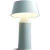 Marset - Lampada senza fili ricaricabile Bicoca - Blu - policarbonato - Designer Christophe Mathieu