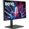 BenQ PD2506Q Monitor Design per Mac da 25", QHD, 95% P3, HDR, USB-C, DisplayPort MST) Compatibile con MacBook