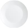 Arcopal - Zelie, Set 12 Piatti Piani, Servizio da Tavola in Vetro Opale Extra Resistente, 25cm, Bianco