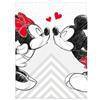 Herding Disney Topolino & Minnie, Coperta in Pile Microfibra, 150 x 200 cm, 100% Poliestere