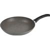BALLARINI Padella con rivestimento antiaderente, Adatta per Induzione, con Controllo della Temperatura, 28 cm, Alluminio, Ferrara Granitium