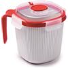 Snips Mug |Tazza per Bevande Calde e zuppe per microonde |0,70 LT| Linea Tempozero |BPA Free | Made in Italy nips Colore Bianco 14,5 x 14,5 x 12 cm, 0.7 Litri, Plastica
