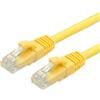 Value 21.99.1022 cavo di rete 0,5 m Cat6 U/UTP (UTP) Giallo