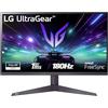 LG UltraGear 24GS50F Monitor Gaming 24 FHD (1920x1080), 180Hz, 1ms, AMD FreeSync, HDR 10, HDMI 1.4, DisplayPort 1.2, Uscita Cuffie, Flicker Safe, Nero