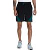 PUMA Pantaloncini da 17,8 cm in Tessuto, Uomo, Nero-Verde Varsity, S