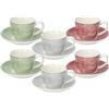 Tognana IR68501M201A Tazze caffè, Porcellana, Bianco