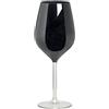 Excelsa Scratch Calice Color Wine cl 50, Nero, 6 Centimeters cm