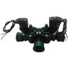 Irritec srl Elettrovalvola RPE VDN doppia 24 Volt 1" F/F CCF 4 vie con manifold a croce