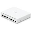 Ubiquiti Switch di rete Ubiquiti UISP Plus Gestito 2.5G Ethernet (100/1000/2500) Supporto Power over (PoE) 1U Bianco [UISP-S-PLUS]