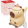 BigNoseDeer Capibara Regali per le donne divertenti tazze da caffè regalo di compleanno unico per le donne le sue ragazze Kawaii tazze da tè novità amicizia Natale figlia regali in ceramica Capybara tazza con