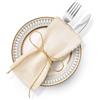 uinnossvc 6 tovaglioli di lino in tessuto con bordo, tovaglioli in tessuto Cloth Napkins, tovagliolo di lino, tovagliolo per matrimonio, feste, stile occidentale, decorazione da tavolo, 42 x 42 cm, colore cachi