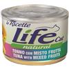 Life Pet Care Natural Cat Lattina Multipack 24x150G TONNO CON MISTO FRUTTA