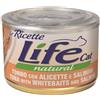 Life Pet Care Natural Cat Lattina Multipack 24x150G TONNO CON ALICETTE E SALMONE