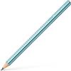 Faber-Castell Matita Jumbo Sparkle Grafite - Ocean Metallico